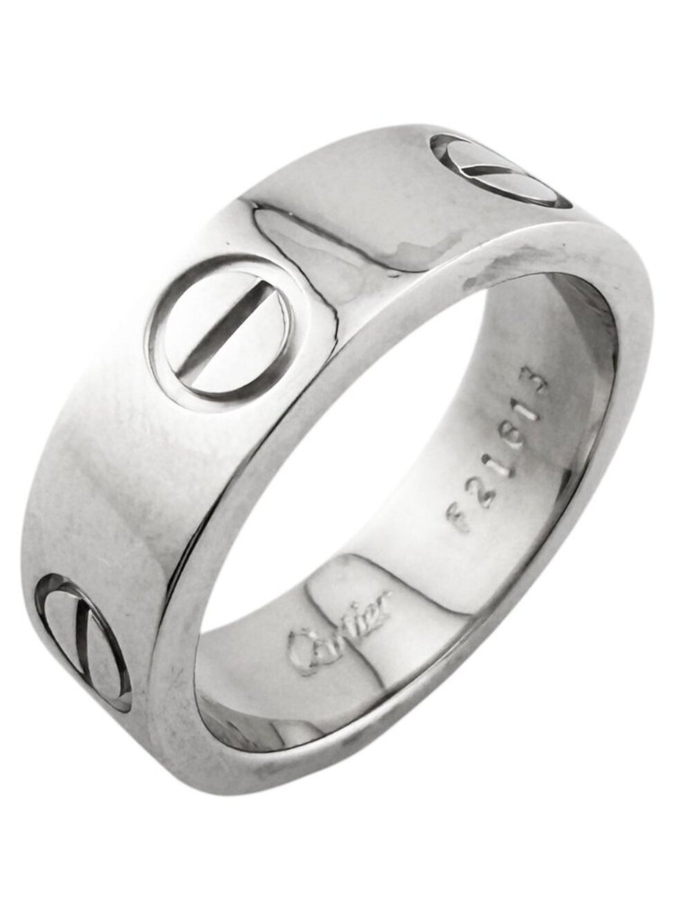 Cartier Love Ring 18k White Gold